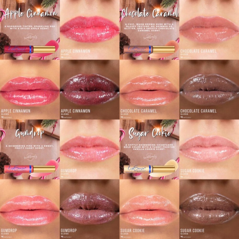 LIPSENSE FRESH BAKED SCENTED MINI GLOSS COLLECTION (LMTD EDITION) Just Restocked - Picture 2 of 6